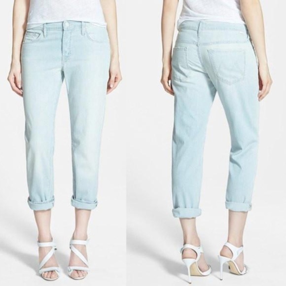 MOTHER Loosey Jeans, On the Road Light Blue, Japanese Denim —soft & slouchy